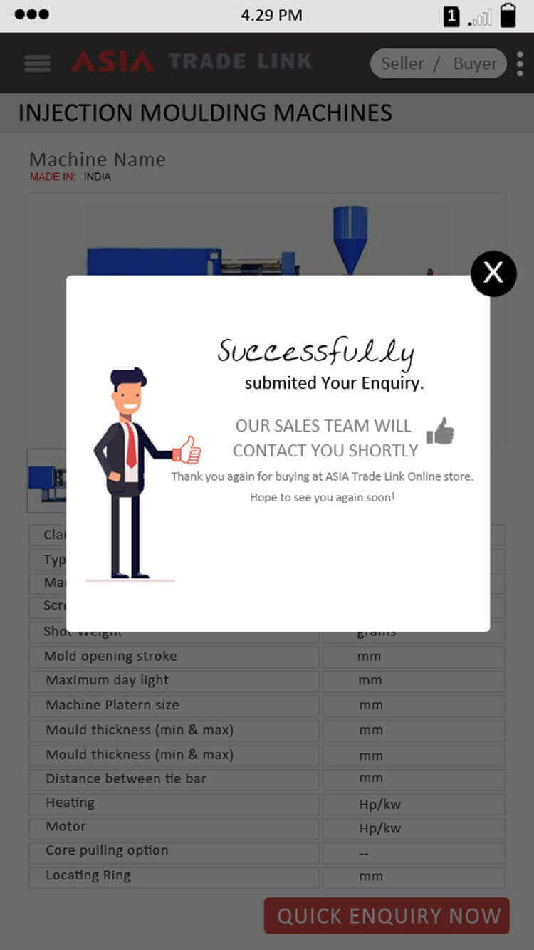 Product Quick Enquiry
